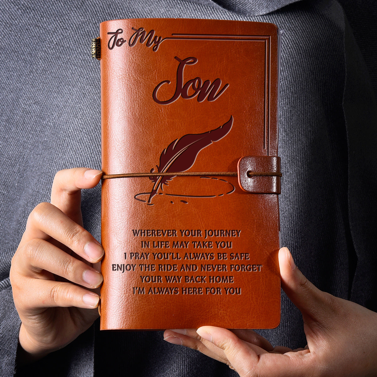 Leather Hand Book Business Note Book - Lucky 22 Products 