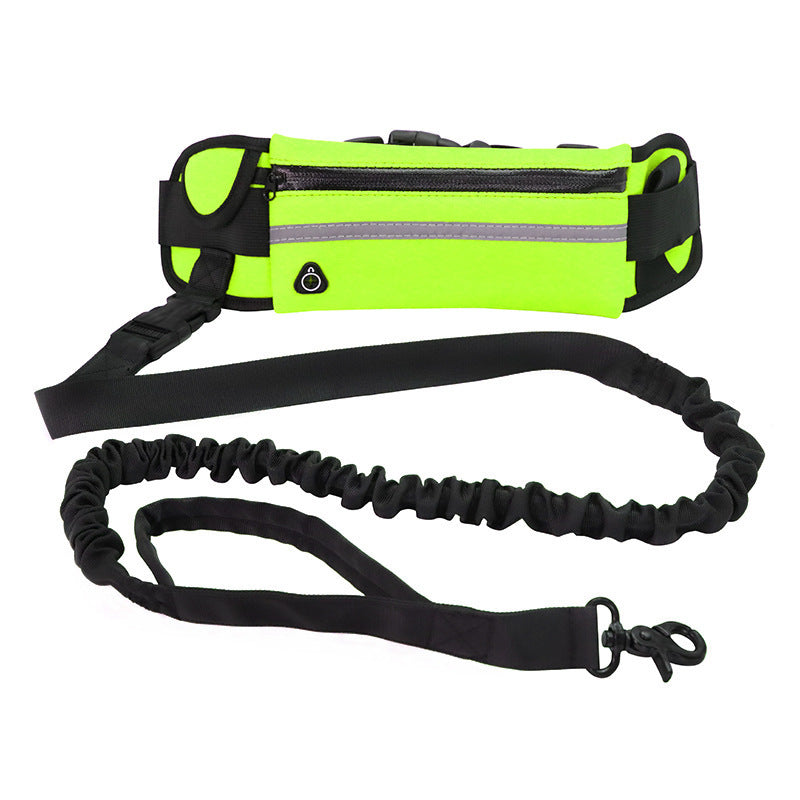 Hands Free Dog Leash Pet Walking and Training Belt with Shock Absorbing - Lucky 22 Products 