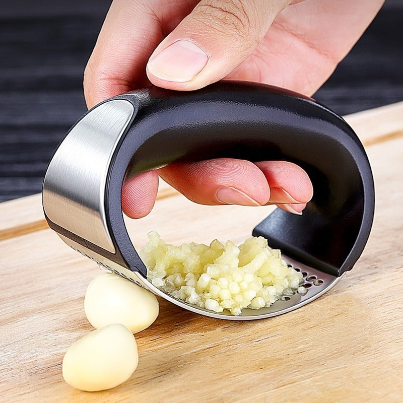 Manual Stainless Steel Garlic Press Manual Garlic Mincer Chopping Garlic - Lucky 22 Products 