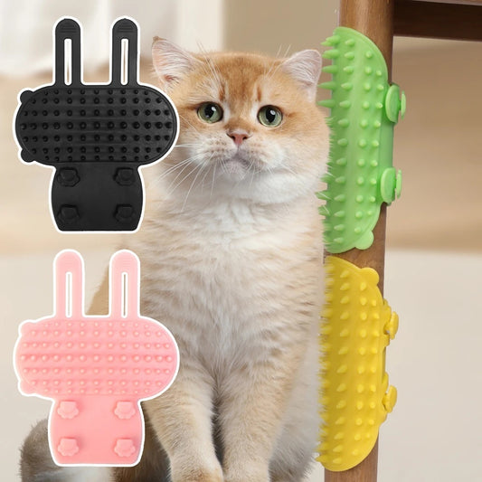 Pets Cat Hair Removal Massage Comb Cats Scratching Rubbing - Lucky 22 Products 