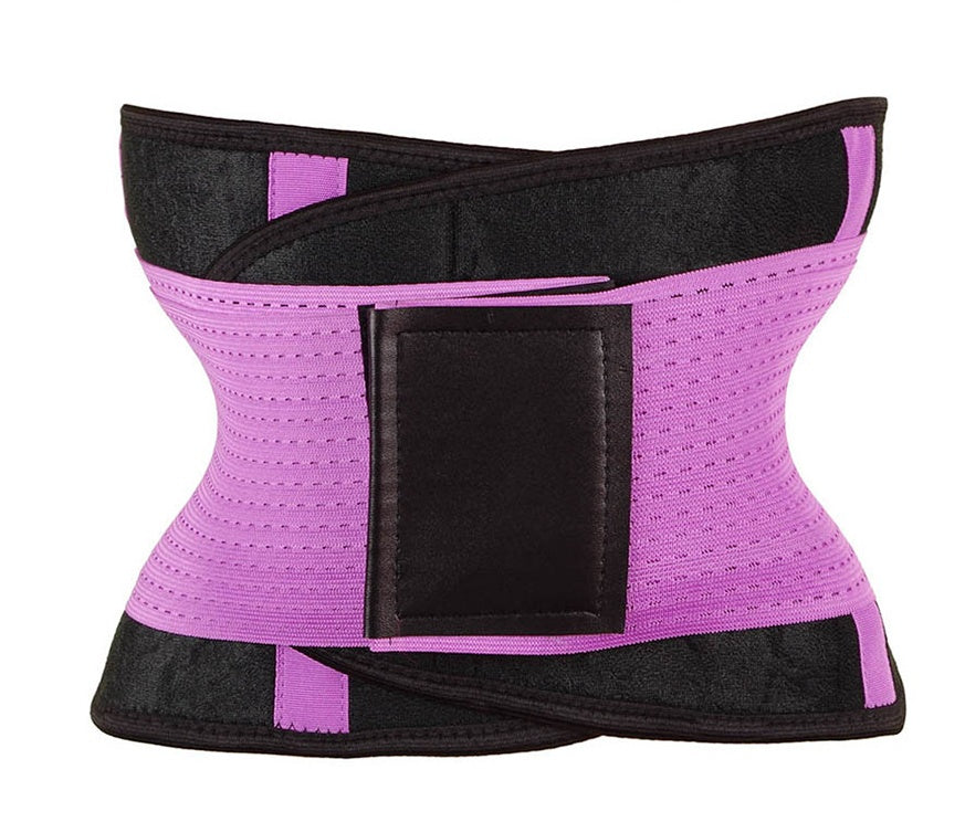 Waist Trimmer Belt Body Shaper Abdominal Trainer Weight Loss Fat Burning Straps - Lucky 22 Products 