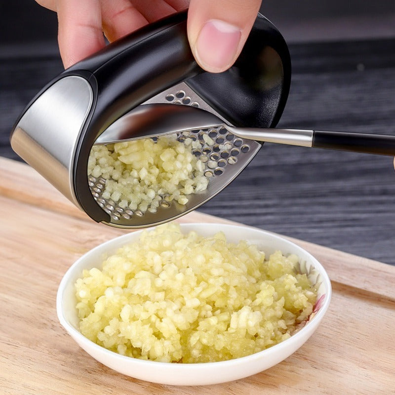 Manual Stainless Steel Garlic Press Manual Garlic Mincer Chopping Garlic - Lucky 22 Products 