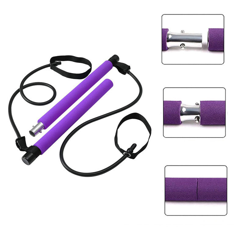 Fitness Yoga Pilates Bar Portable Gym - Lucky 22 Products 