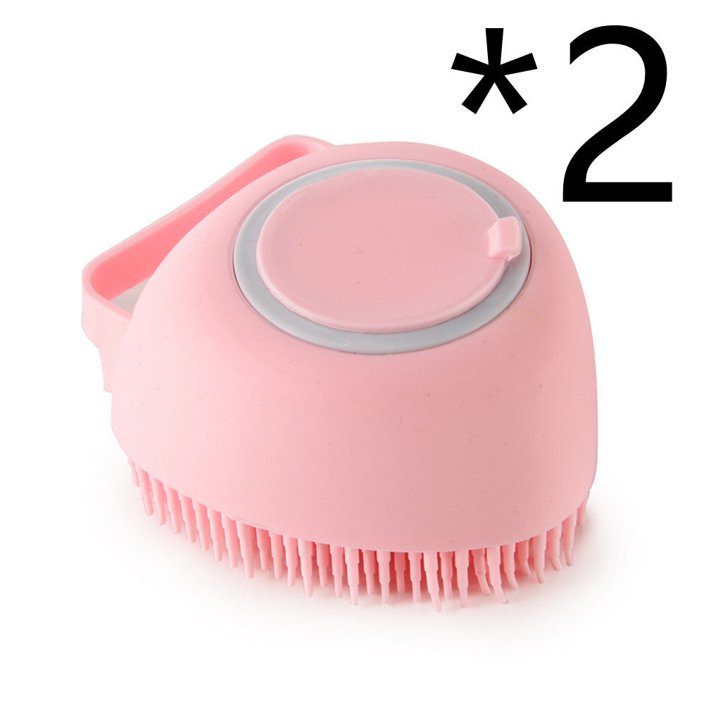 Silicone Dog Bath Massage Gloves Brush - Lucky 22 Products 