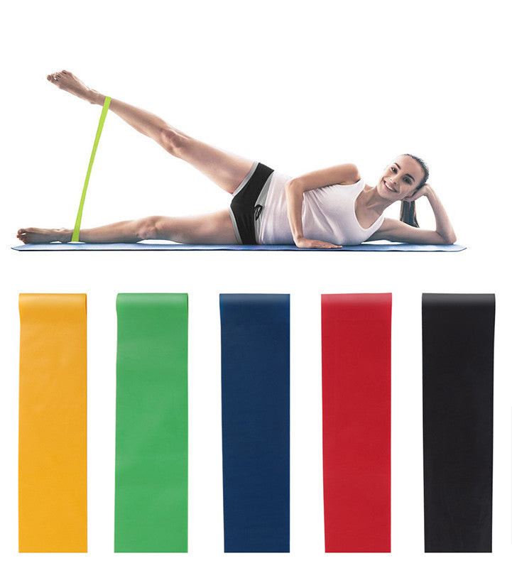 5 Level Resistance Rubber Bands Yoga Training Elastic Bands - Lucky 22 Products 