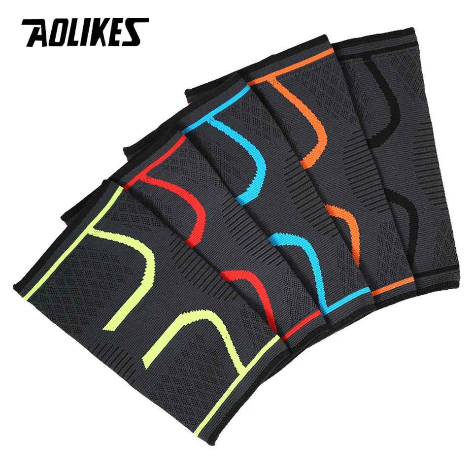 Fitness Running Cycling Knee Support Braces Elastic Nylon Sport Compression Knee Pad Sleeve for Basketball - 1PCS - Lucky 22 Products 