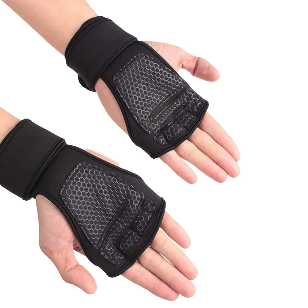 Training Sport Gloves for Men Women Workout Gloves Fitness Body Building Weightlifting Gym Hand Wrist Palm Protector Gloves - Lucky 22 Products 