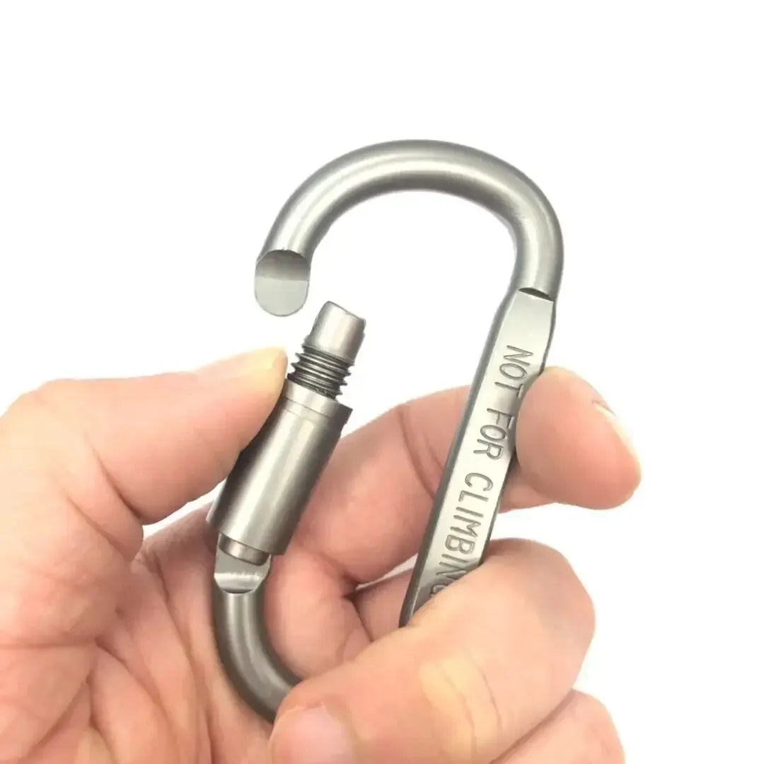 4PCS Carabiner Set for Key Camping Survival - Lucky 22 Products 