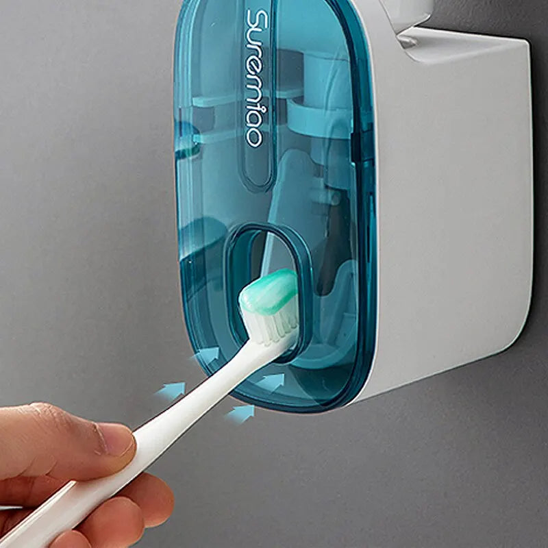 1 PCS Automatic Toothpaste Dispenser Bathroom Accessories Wall Mount - Lucky 22 Products 