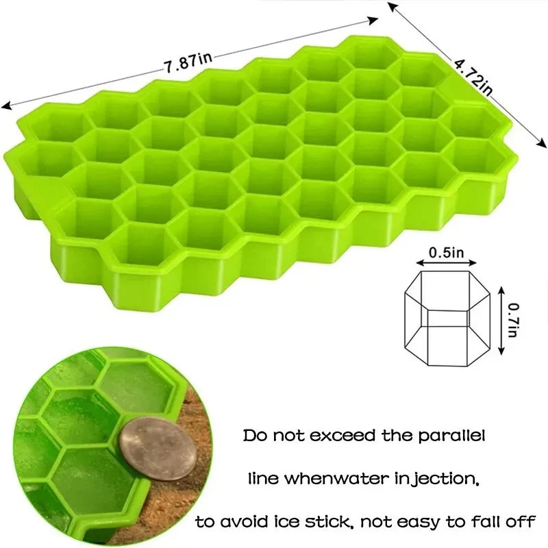 37 Lattice Cube Tray Maker Without Lid - Lucky 22 Products 