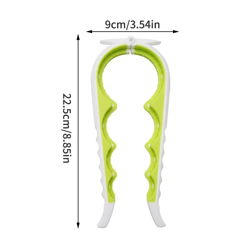 Can Opener Multi Functional Four In One Beverage Bottle Opener Cap Twister Four Position Can Opener Anti Slip Cap Twister - Lucky 22 Products 