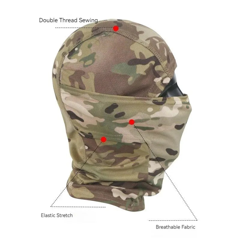 Camouflage Outdoor Riding Mask - Lucky 22 Products 