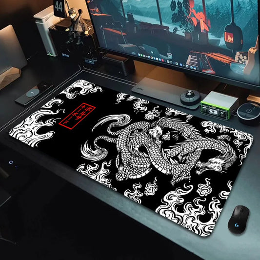 Japanese Dragon Large Gaming Mousepad XXL - Lucky 22 Products 