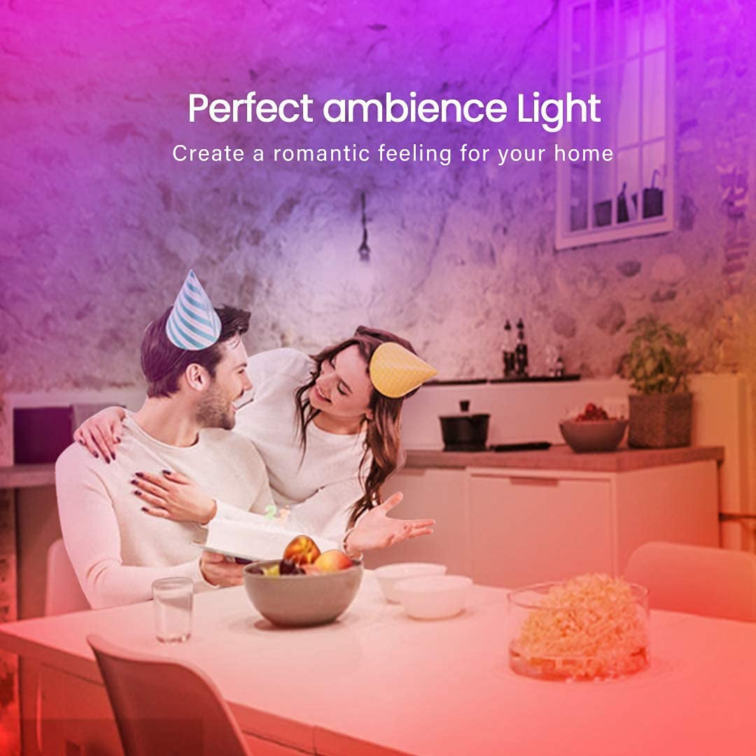 50 FT LED Strip Lights,Bluetooth LED Lights for Bedroom 