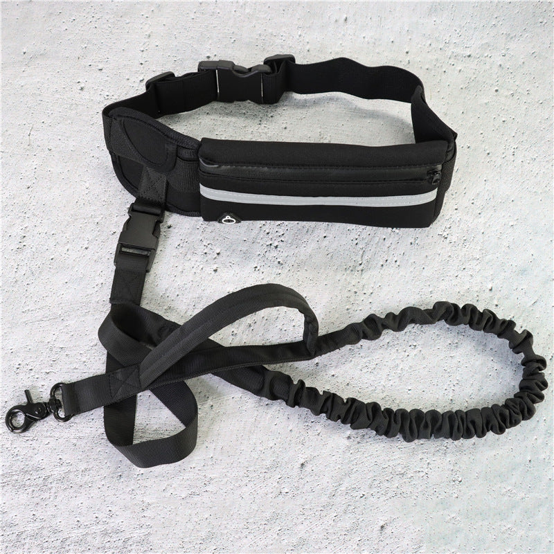 Hands Free Dog Leash Pet Walking and Training Belt with Shock Absorbing - Lucky 22 Products 