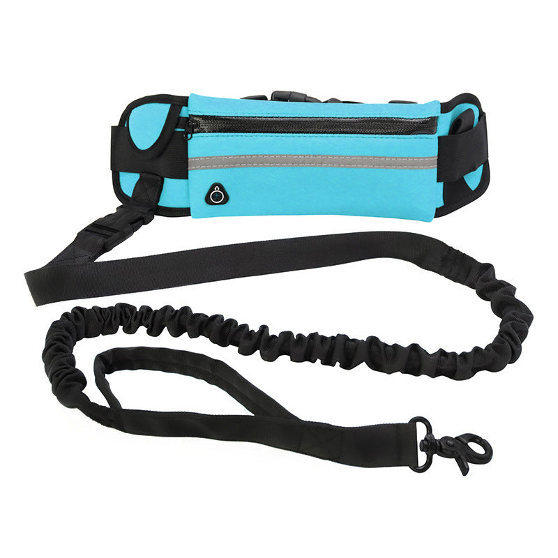 Hands Free Dog Leash Pet Walking and Training Belt with Shock Absorbing - Lucky 22 Products 