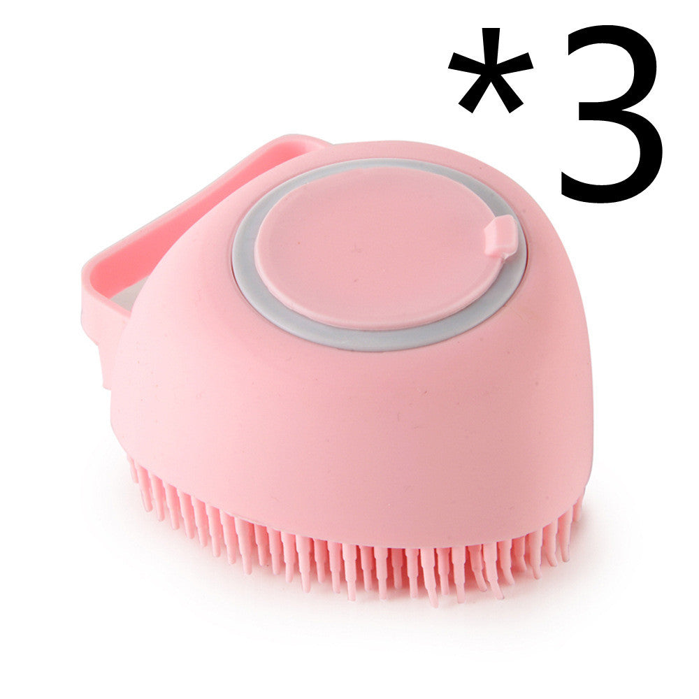 Silicone Dog Bath Massage Gloves Brush - Lucky 22 Products 